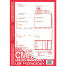 800-2 CMR A4 80kartek 1+4 międzynarodowy list przewozowy Michalczyk