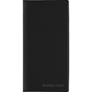 Wizytownik Etui na 96 wizyt&oacute;wek Premium czarny WI-24-01 BIURFOL