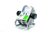 Wizytownik obrotowy na 400wizt&oacute;wek A-Z srebrny DURABLE 248123