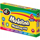 Modelina termoutwardzalna AS zestaw 6 kolor&oacute;w 304219001 ASTRA