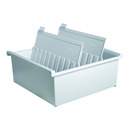 Kartoteka otwarta HAN Kartei, polistyren, A4, szara