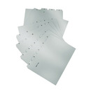 Przek�adki HAN Kartei, PP, A4, do kartoteki, A-Z, 25 kart, szare