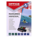 Folia do laminowania OFFICE PRODUCTS, A5, 2x125mikr., b�yszcz�ca, 100szt., transparentna