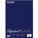 Blok do flipchartów OFFICE PRODUCTS, gładki, 58,5x81cm, 50 kart., biały