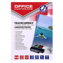 Folia do laminowania OFFICE PRODUCTS, A4, 2x80mikr., b�yszcz�ca, 100szt., transparentna