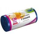Worki na �mieci z uszami wytrzyma�e 120L 20szt. niebieskie (HD-LD) STELLA