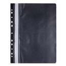 Skoroszyt OFFICE PRODUCTS, PP, A4, mi�kki, 100/170mikr., wpinany, czarny