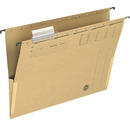 Teczka zawieszkowa Q-CONNECT z boczkami, karton, A4, 250gsm, jasnobr�zowa