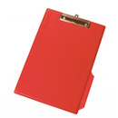 Clipboard Q-CONNECT deska, z klipsem, PVC, A4 czerwony