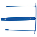 Klipsy archiwizacyjne Q-CONNECT E-Clip, grubo�� pliku max. 7cm, niebieski