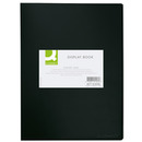 Teczka ofertowa Q-CONNECT, PP, A3, 380mikr., 20 koszulek, czarna z etykiet�