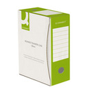 Pudo archiwizacyjne Q-CONNECT, karton, A4/120mm, zielone