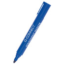Marker permanentny Q-CONNECT, okr�g�y, 2-3mm (linia), niebieski