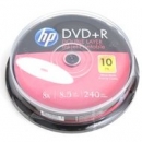 HP DVD+R | 8.5GB | x8 | WHITE FF InkJet Printable | cake 10 | Double Layer