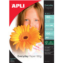 PAPIER FOTOGRAFICZNY APLI EVERYDAY PHOTO PAPER, A4, 180GSM, BYSZCZCY, 100ARK.