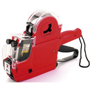 Metkownica Q-CONNECT, dwurzêdowa, 10 znaków, czerwona