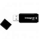Integral USB 16GB Black, USB 2.0 with removable cap