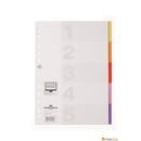 Przekładki PP A4 1-5 VARICOLOR 673227 DURABLE