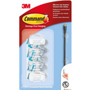 Uchwyty do kabli transparentne 3M COMMAND ma�e 17017