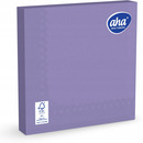 Serwetki dekoracyjne 33x33cm papierowe 20 sztuk 3 warstowe wrzosowe AHA