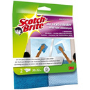 cierka z mikrofibry do szyb i luster SCOTCH-BRITE (2sztuki) ciemno/jasnoniebieska 009344274