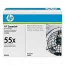 Toner HP 55X do LaserJet P3015, M525 | 12 500 str. | black