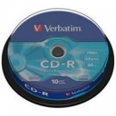 Verbatim CD-R | 700MB | x52 | cakebox 10szt | DataLife
