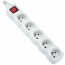 Omega listwa zasilaj�ca | 1.5m | white | 5 gniazd | 41342