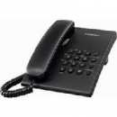 Telefon Panasonic KX-TS500PDB przewodowy czarny