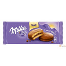 Ciastka MILKA Choc&Choc biszkoptowe z nadzieniem kakaowym i kaw. czeko. 150g