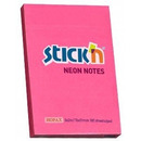 Bloczek STICK`N 76x51mm 100k ciemnoróowy neon 21161