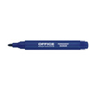 Marker permanentny OFFICE PRODUCTS, okrgy, 1-3mm (linia), niebieski