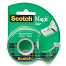 Taśma biurowa SCOTCH® Magic™ (890; 8-1975), matowa, z dyspenserem, 19mm, 7, 6m