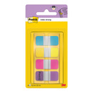 Zak�adki indeksuj�ce POST-IT&reg; do archiwizacji (676-AYPV), PP, silne, 15, 8x38, 1mm, 4x10 szt., mix kolor&oacute;w