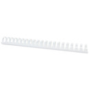 Grzbiety do bindowania OFFICE PRODUCTS, A4, 28, 5mm (270 kartek), 50 szt., bia�e