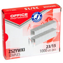 Zszywki OFFICE PRODUCTS, 23/15, 1000szt