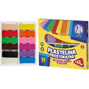 Plastelina szkolna dla dzieci zestaw 12 kolor&oacute;w prostok�tna 303117001 ASTRA