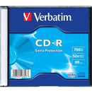P�yta CD-R VERBATIM SLIM 700MB x52 Extra Protection 43347 (X)