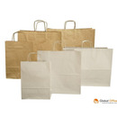 Torba papierowa ECOBAG 240x100x320mm bia�a E1001100 ekologiczna