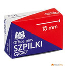 Szpilki kr&oacute;tkie metalowe 15 mm, 50 gram, GRAND 110-1588