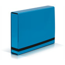 Teczka z gumką BOX CARIBIC jasno niebieska 5cm 341/19 VAUPE