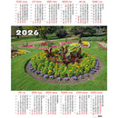 Kalendarz jednoplanszowy P6 OGRODY BESKIDY