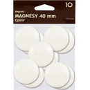 Magnesy 40mm biae (10szt.) 130-1699 GRAND