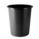 Kosz na mieci DONAU, peny, 14l, czarny