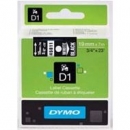 Dymo ta�ma do drukarek etykiet, D1 45811 | 19mm x 7m | bia�y / czarny