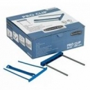 Fellowes klipsy do spinania dokumentów PRO 100mm z rączką | białe | 100szt