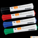 Zestaw marker&oacute;w sucho�cieralnych NOBO Glide 4 kolory 1902096