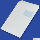Koperty C4 SK białe okno prawa góra 55x90mm (250szt) 90g 31621220 NC KOPERTY