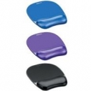 Fellowes podkładka żelowa pod mysz i nadgarstek crystal | black