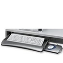 Fellowes szuflada podwieszana na klawiaturę z półką na myszkę, grafitowa